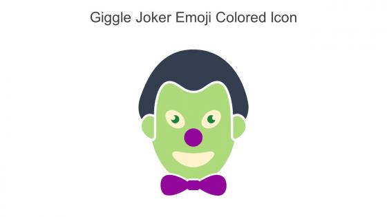 Giggle Joker Emoji Colored Icon In Powerpoint Pptx Png And Editable Eps Format