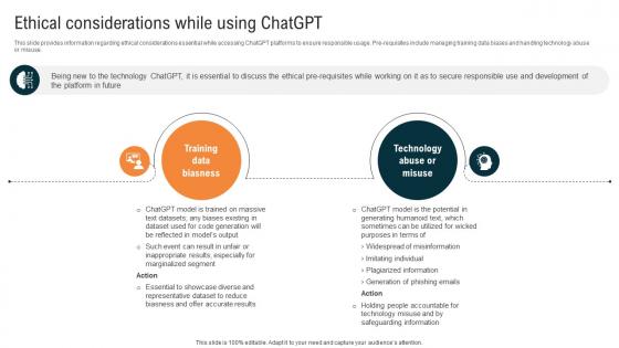 Glimpse About ChatGPT As AI Ethical Considerations While Using ChatGPT SS V