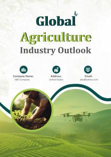 Global Agriculture Industry Outlook Pdf Word Document IR