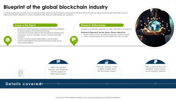 Global Blockchain Industry Blueprint Of The Global Blockchain Industry IR SS