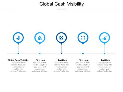 Global cash visibility ppt powerpoint presentation layouts display cpb