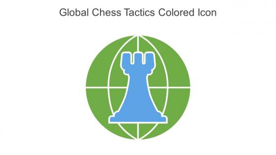 Global Chess Tactics Colored Icon In Powerpoint Pptx Png And Editable Eps Format