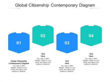 Global citizenship contemporary diagram ppt powerpoint presentation infographic template show cpb