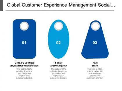 Global customer experience management social marketing roi portfolio optimization cpb