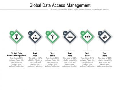 Global data access management ppt powerpoint presentation summary graphics download cpb