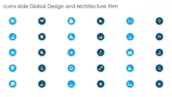 Global Design And Architecture Firm Icons Slide Global Design And Architecture Firm