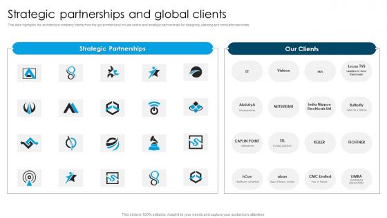 Global Design And Architecture Firm Strategic Partnerships And Global Clients