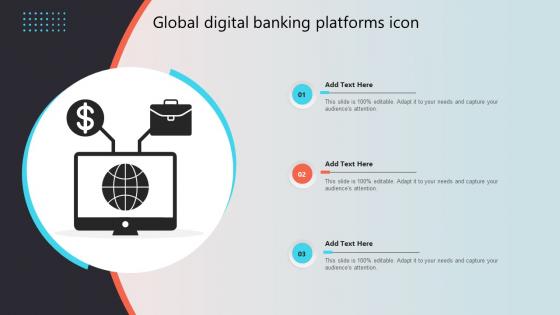 Global Digital Banking Platforms Icon