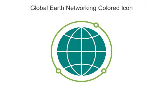 Global Earth Networking Colored Icon In Powerpoint Pptx Png And Editable Eps Format