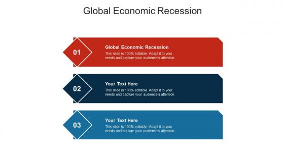 Global economic recession ppt powerpoint presentation ideas slideshow cpb