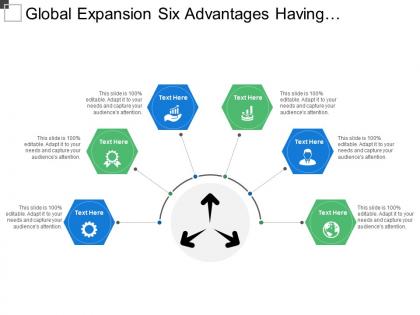 Global expansion six advantages having hexagon shaped