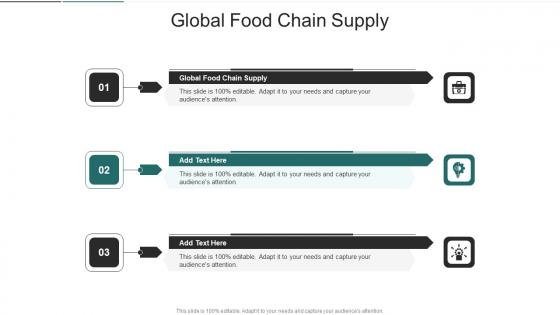 Global Food Chain Supply In Powerpoint And Google Slides Cpb