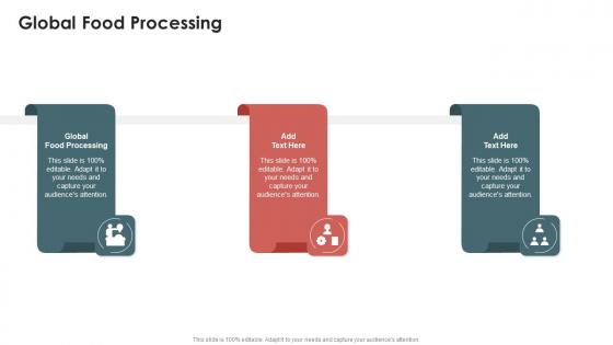 Global Food Processing In Powerpoint And Google Slides Cpb
