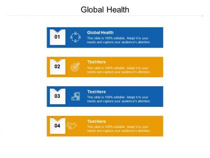 Global health ppt powerpoint presentation infographic template layout ideas cpb