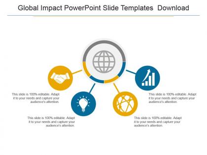 Global impact powerpoint slide templates download