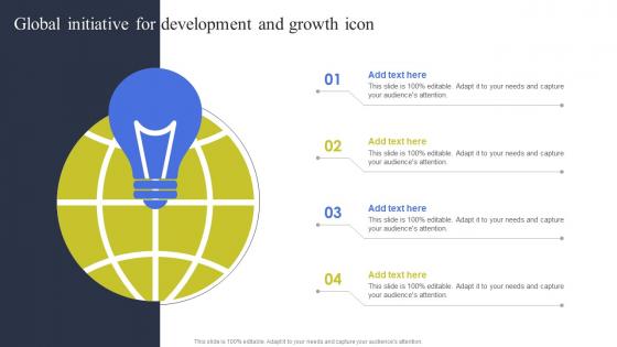 Global Initiative For Development And Growth Icon