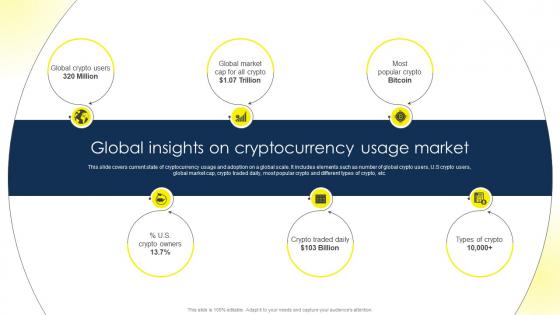 Global Insights On Cryptocurrency Usage Market Comprehensive Guide To Blockchain BCT SS