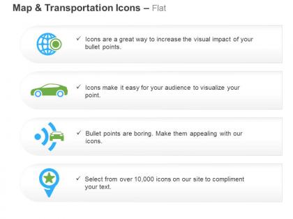 Global location car gps location search ppt icons graphics