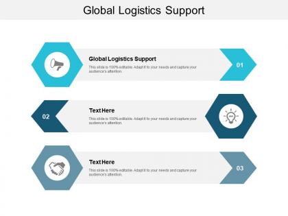 Global logistics support ppt powerpoint presentation gallery graphics tutorials cpb