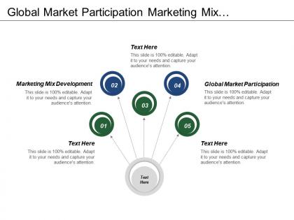 Global market participation marketing mix development marketing analysis