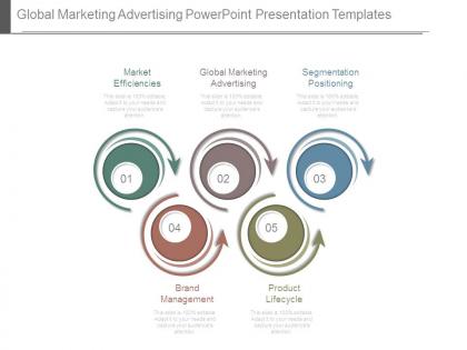 Global marketing advertising powerpoint presentation templates