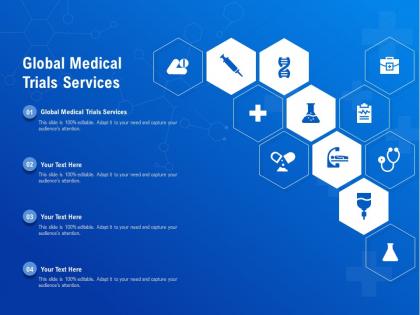 Global medical trials services ppt powerpoint presentation gallery sample