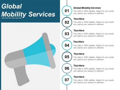 Global mobility services ppt powerpoint presentation gallery maker cpb