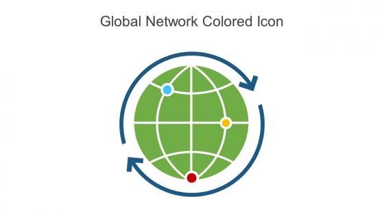 Global Network Colored Icon In Powerpoint Pptx Png And Editable Eps Format