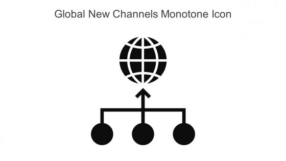 Global New Channels Monotone Icon In Powerpoint Pptx Png And Editable Eps Format