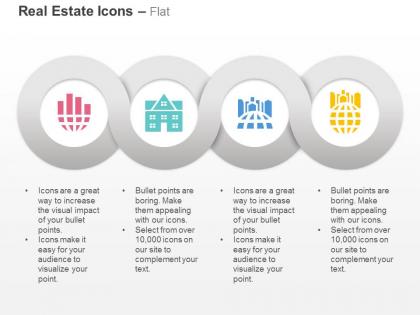Global real estate growth apartment good location ppt icons graphics