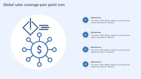 Global Sales Coverage Pain Point Icon