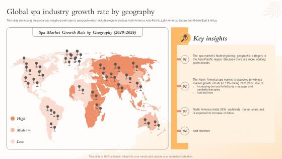 Global Spa Industry Growth Rate By Geography Health And Beauty Center BP SS