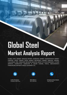 Global Steel Market Analysis Report Pdf Word Document IR