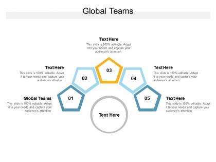 Global teams ppt powerpoint presentation model sample cpb