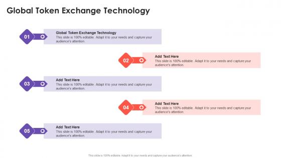 Global Token Exchange Technology In Powerpoint And Google Slides Cpb