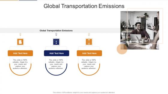 Global Transportation Emissions In Powerpoint And Google Slides Cpb