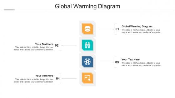 Global warming diagram ppt powerpoint presentation outline example cpb
