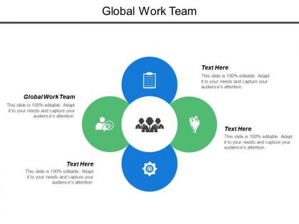 Global work team ppt powerpoint presentation model layout cpb
