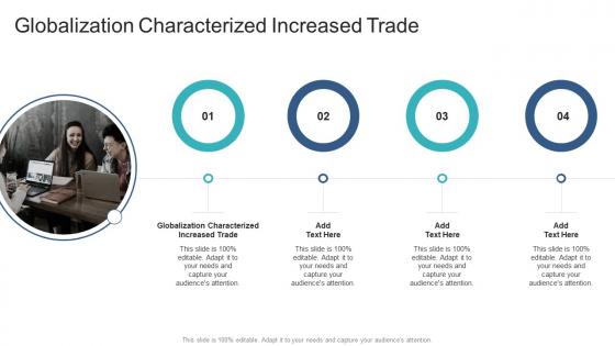 Globalization Characterized Increased Trade In Powerpoint And Google Slides Cpb