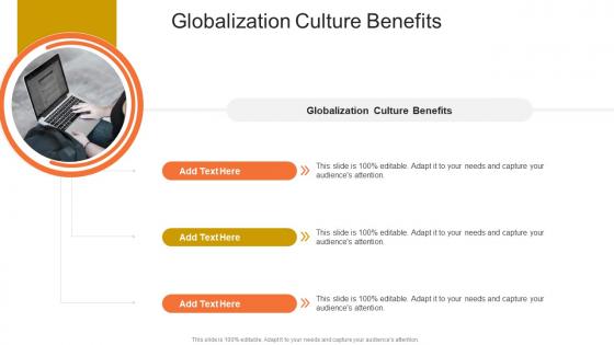 Globalization Culture Benefits In Powerpoint And Google Slides Cpb