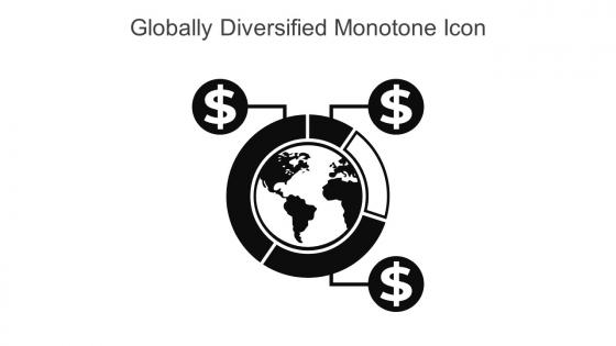 Globally Diversified Monotone Icon In Powerpoint Pptx Png And Editable Eps Format