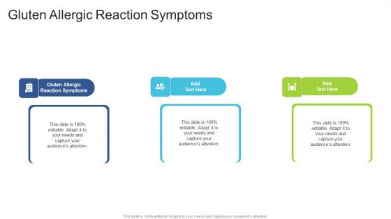 Gluten Allergic Reaction Symptoms In Powerpoint And Google Slides Cpb