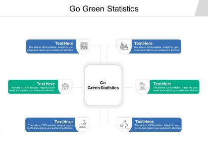 Go green statistics ppt powerpoint presentation inspiration infographic template cpb