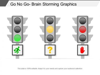 Go no go brain storming graphics