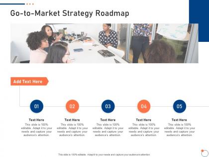 Go to market strategy roadmap adapt investor pitch deck for startup fundraising