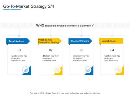 Go to market strategy target product channel segmentation ppt demonstration
