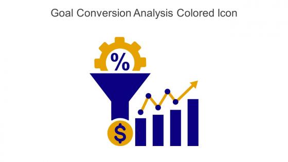Goal Conversion Analysis Colored Icon In Powerpoint Pptx Png And Editable Eps Format