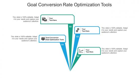 Goal conversion rate optimization tools ppt powerpoint presentation show design inspiration cpb