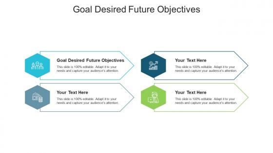 Goal desired future objectives ppt powerpoint presentation summary graphics template cpb