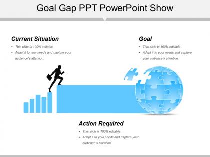 Goal gap ppt powerpoint show